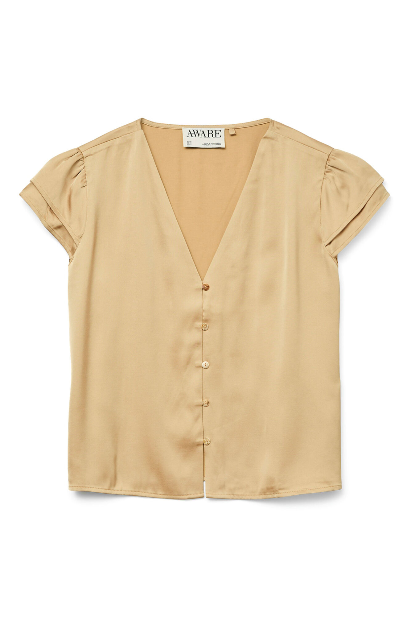 Vero Moda Blusa fluida manga corta