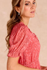 Polín Et Moi Vestido curto pêssego Laranja