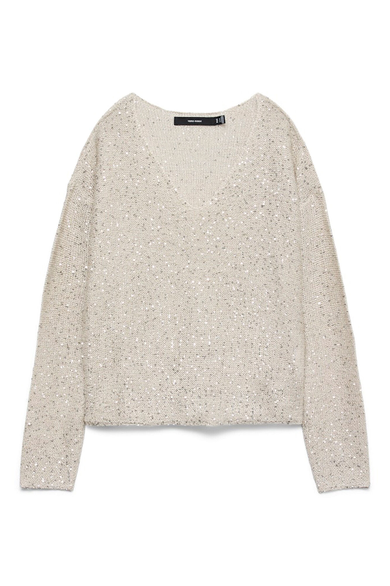 Vero Moda Jersey de lurex y lentejuelas