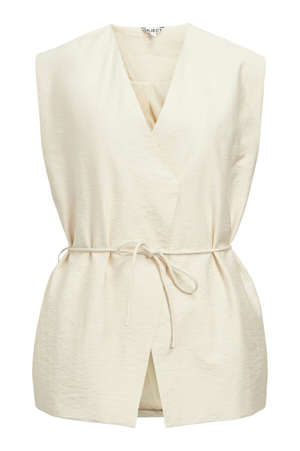 Object Colete cruzado Cinzento