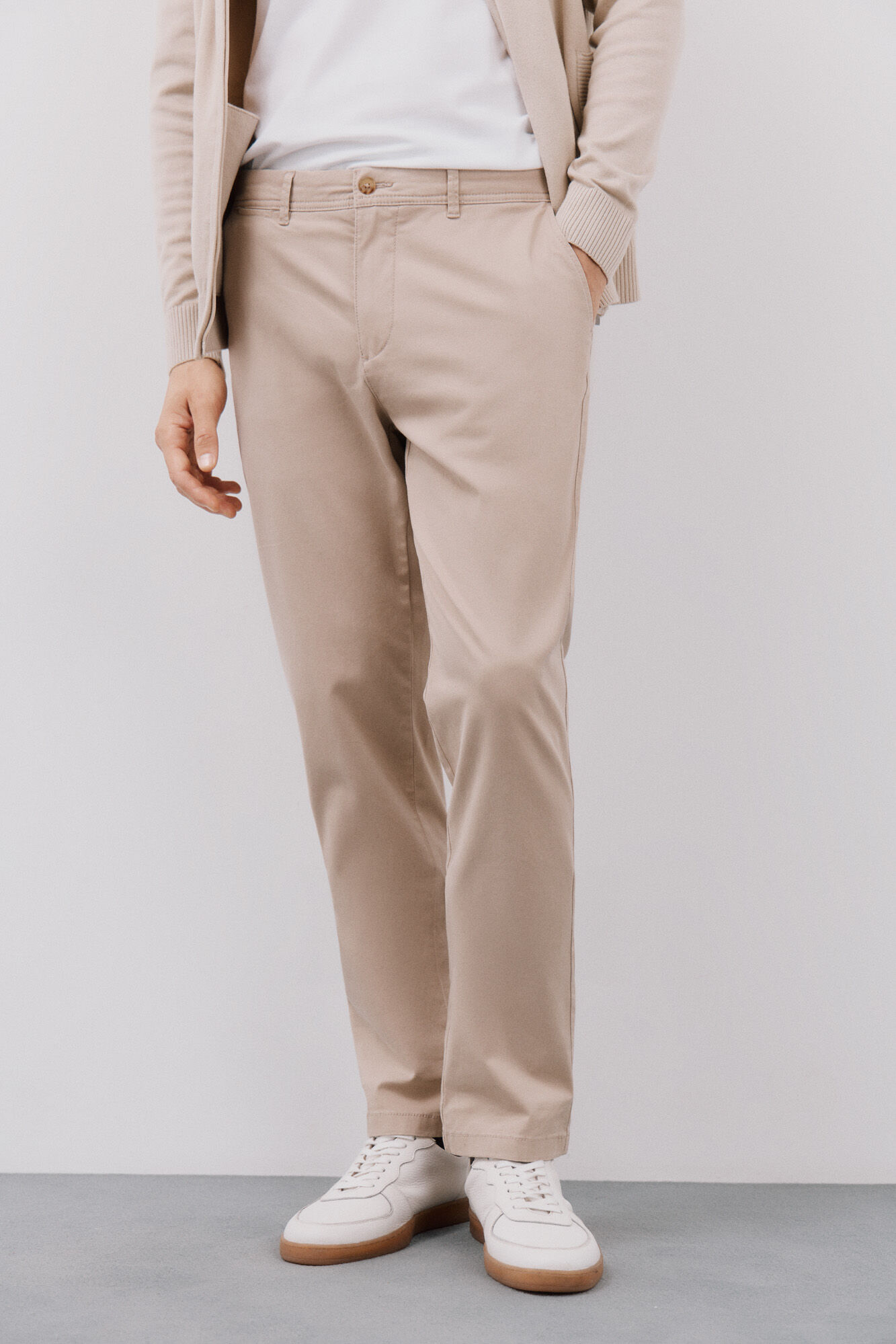 Cortefiel Cal&ccedil;as chino de ajuste regular