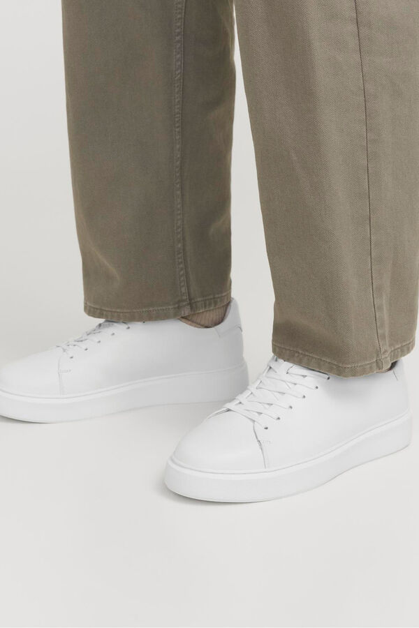 Jack & Jones Zapatilla b&aacute;sica Blanco