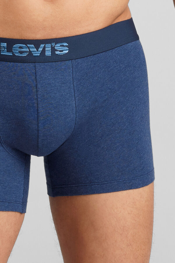 Levi's Caja de 3 calzoncillos b&oacute;xer de algod&oacute;n Levi's Azul marino