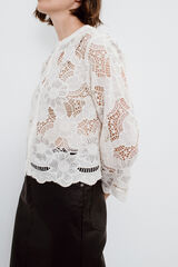 Object Top de renda Branco