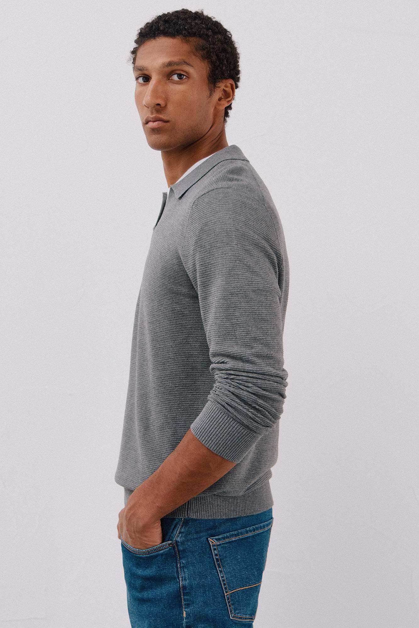 Cortefiel Camisola malha fina