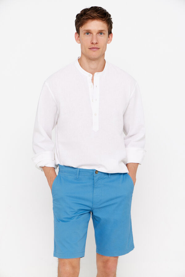 Cortefiel Bermuda chino Azul