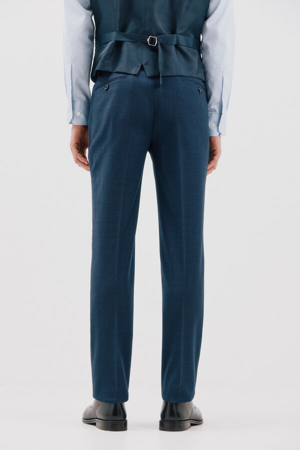 Cortefiel Pantal&oacute;n azul slim fit Azul oscuro