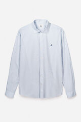 OOTO Camisa popelín manga larga Azul oscuro