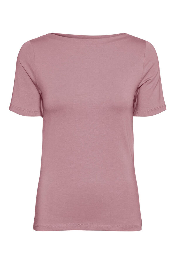 Vero Moda Camiseta b&aacute;sica Lila