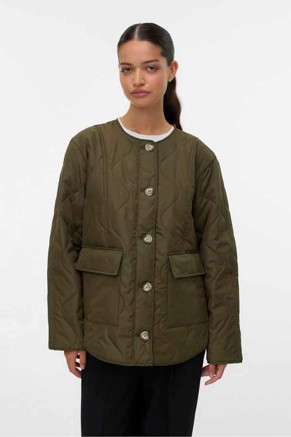Vero Moda Casaco acolchoada Verde