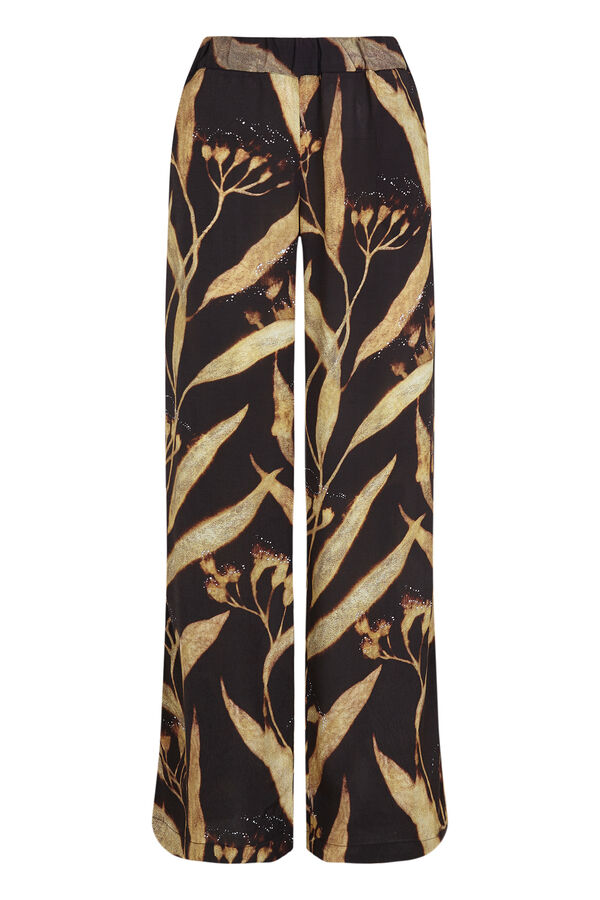 Slowlove Cal&ccedil;as compridas fluidas Impress&atilde;o