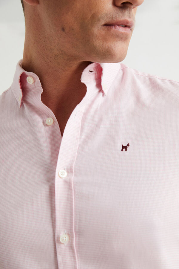 Williot Mini camisa pied-de-poule Subiu