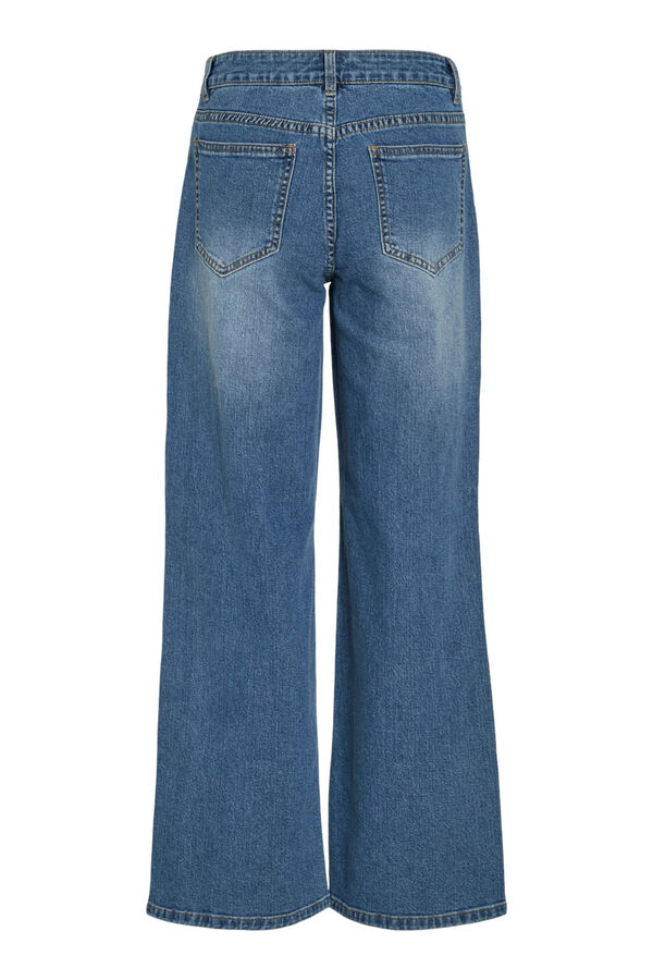 Vila Pantal&oacute;n vaquero bolsillos delanteros Azul