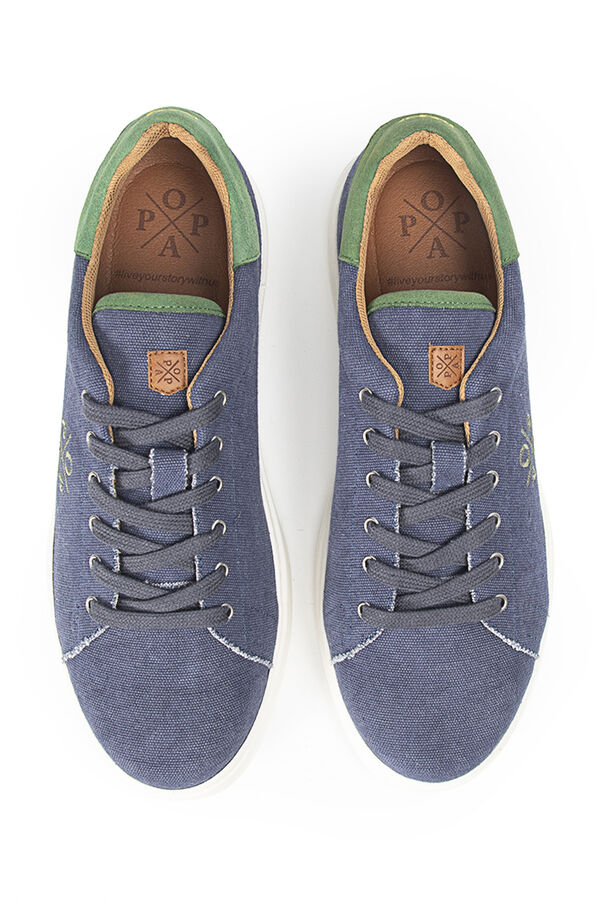 Popa Zapatilla Jaya Lavado Azul oscuro