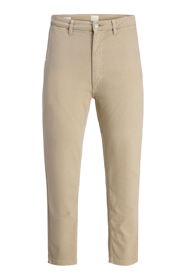 Jack & Jones Pantal&oacute;n chino slim fit Beige