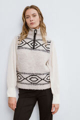 Vila Colete com borda Cinzento