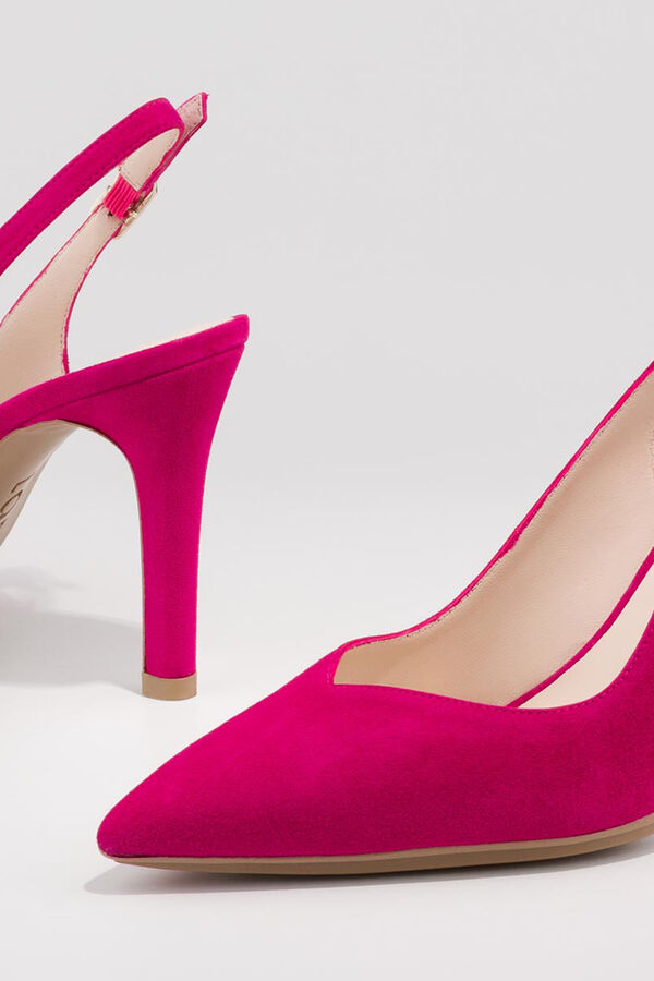 Lodi Sapato salão sem calcanhar em camurça Subiu