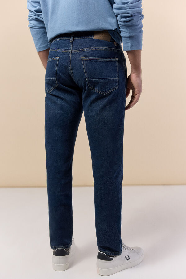 OOTO Pantal&oacute;n vaquero slim fit Azul marino