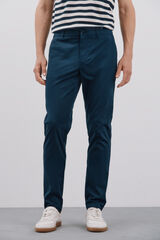 Cortefiel Pantal&oacute;n chino t&eacute;cnico Azul marino