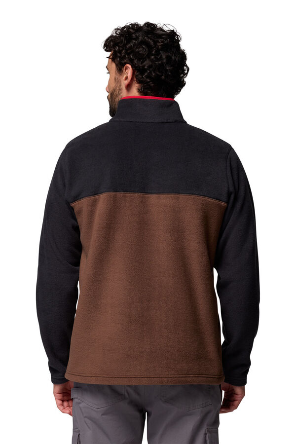 Columbia Forro polar Steens Mountain&trade; II para hombre Marr&oacute;n