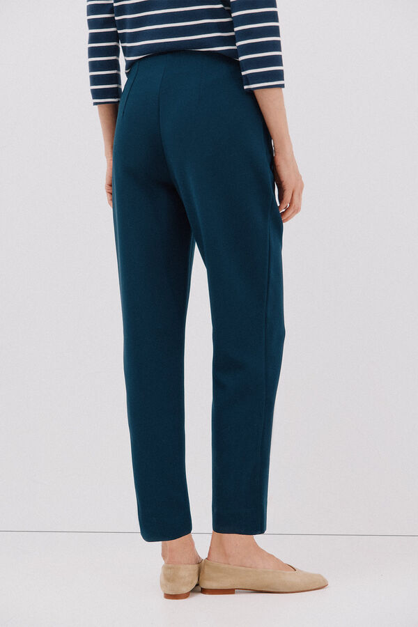 Cortefiel Cal&ccedil;as com z&iacute;per Azul