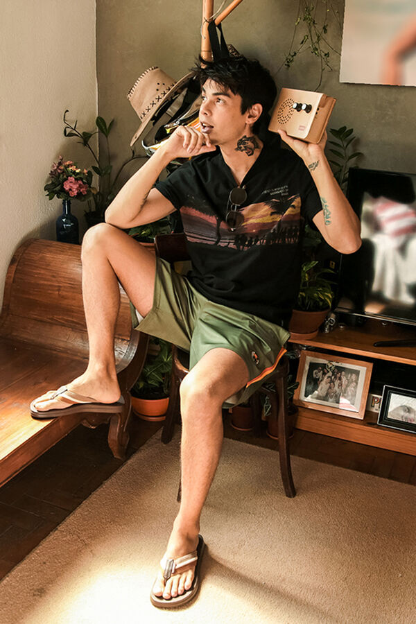 Havaianas Slim Flatform Marr&oacute;n