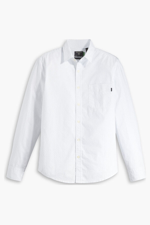 Cortefiel Camisa abotonada Slim Fit Icon Blanco