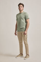Street Monkey T-shirt manga curta Verde