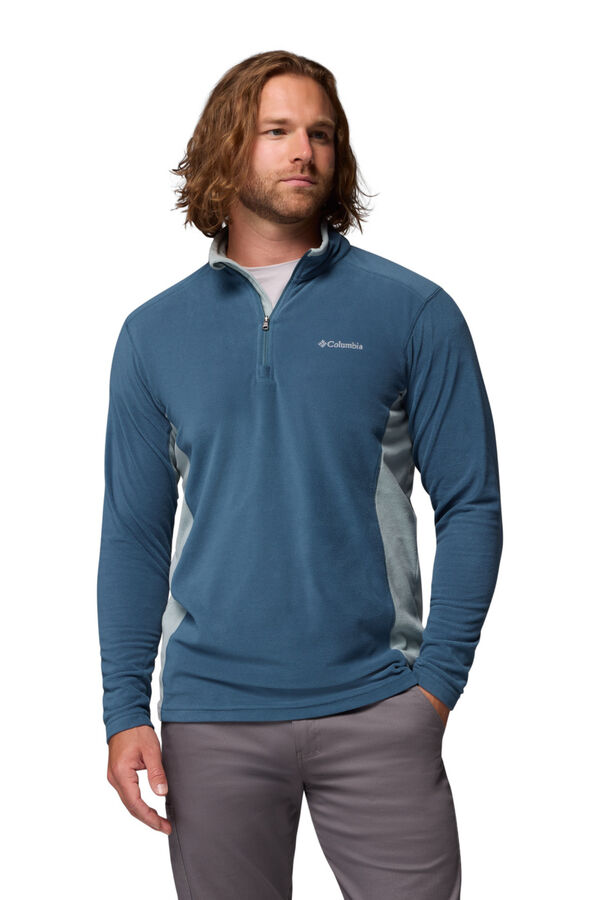 Columbia Forro polar com meio fecho-&eacute;clair Klamath Range&trade; II Azul