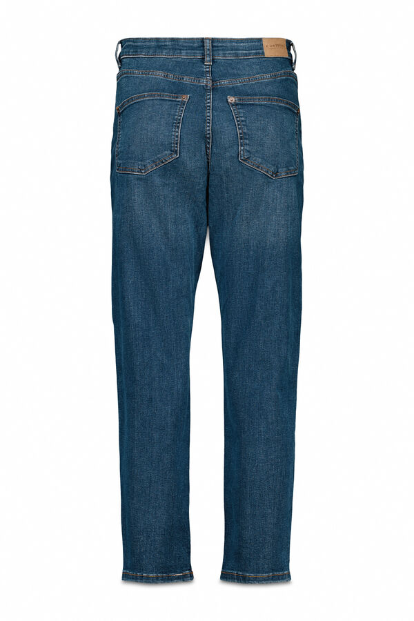 Cortefiel Jeans Mom Azul