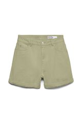 Vero Moda Cal&ccedil;&otilde;es de ganga com bainha Castanho