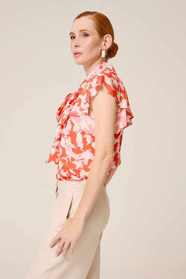 Dolores Promesas Blusa Zia Fucsia