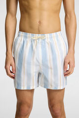 Selected Ba&ntilde;ador estampado Blanco