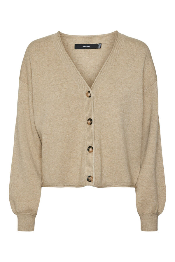 Vero Moda C&aacute;rdigan de punto Marr&oacute;n