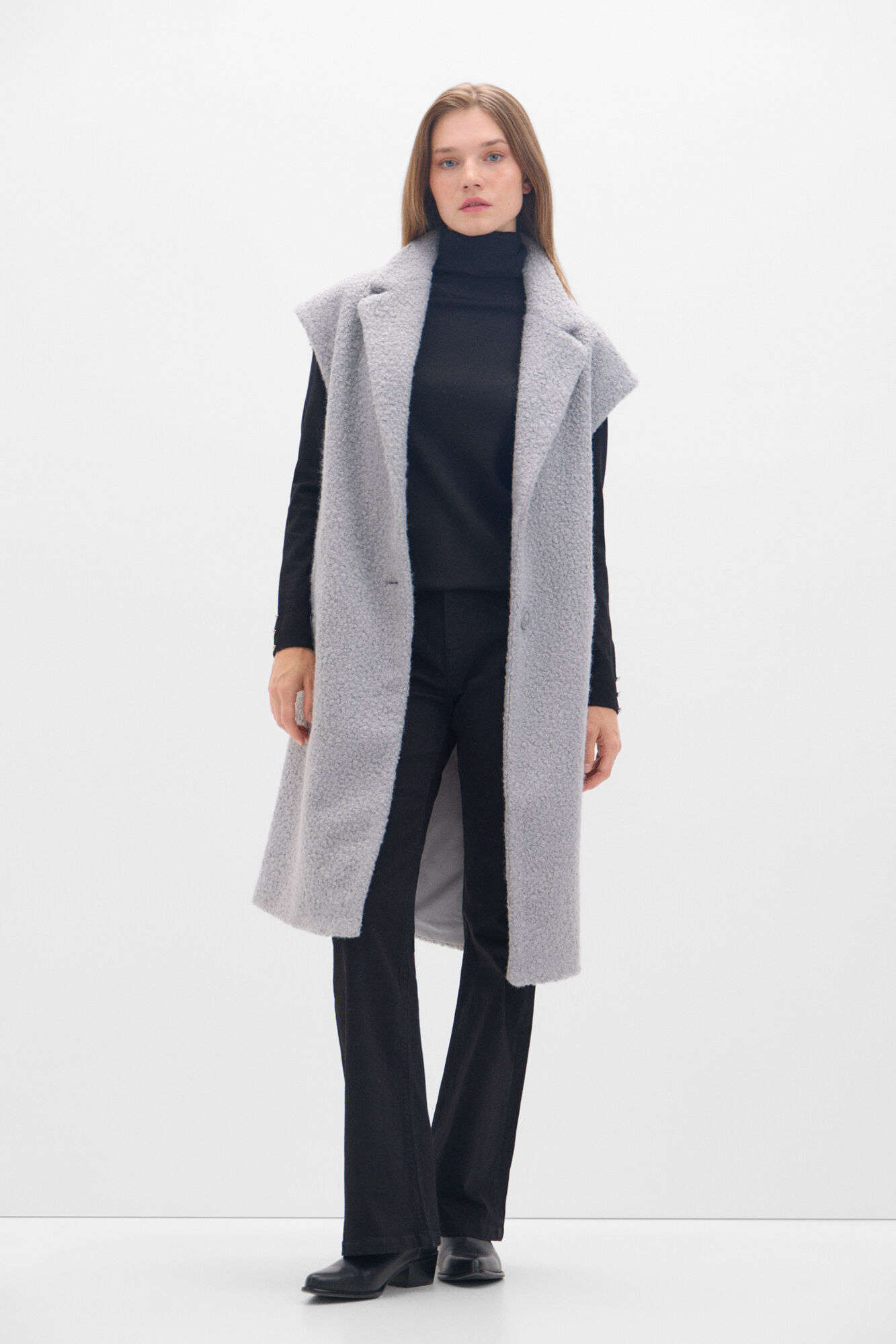 Cortefiel Chaleco crop acolchado