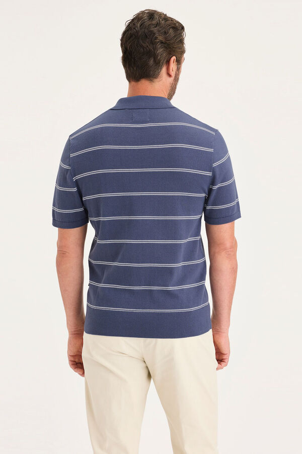 Dockers Polo de manga curta Azul