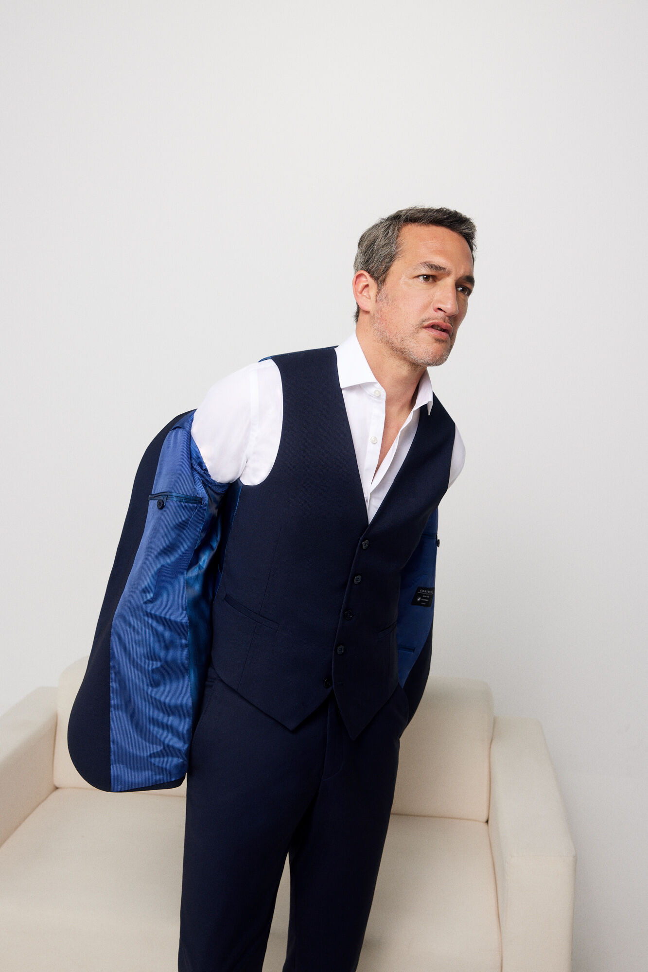 Cortefiel Colete corte s&eacute;rie XXI