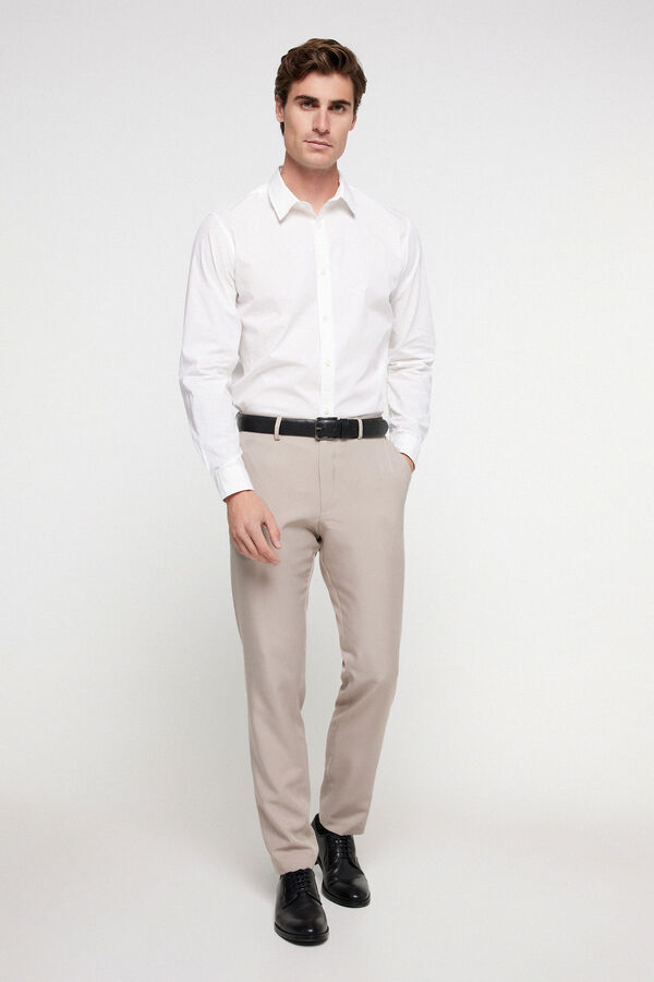 Jack & Jones Pantal&oacute;n de vestir slim fit Gris