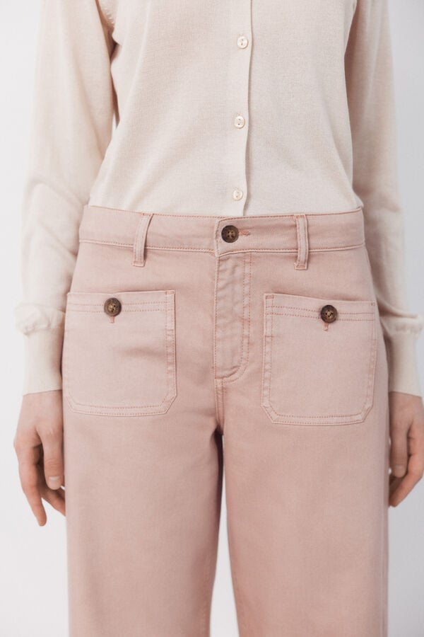Cortefiel Jeans Marine com bolsos Subiu