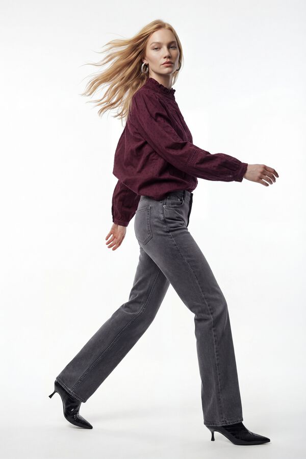 Vero Moda Camisa fluida de manga larga Morado