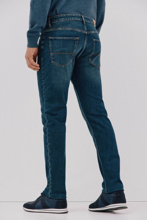 Cortefiel Pantal&oacute;n vaquero slim fit Azul