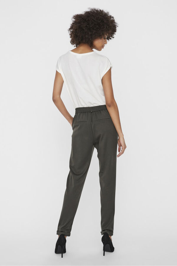 Vero Moda Cal&ccedil;as compridas retas  Cinzento