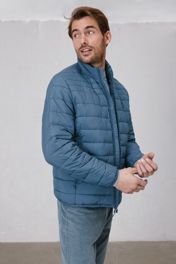 OOTO Blusão acolchoado ultralight Azul