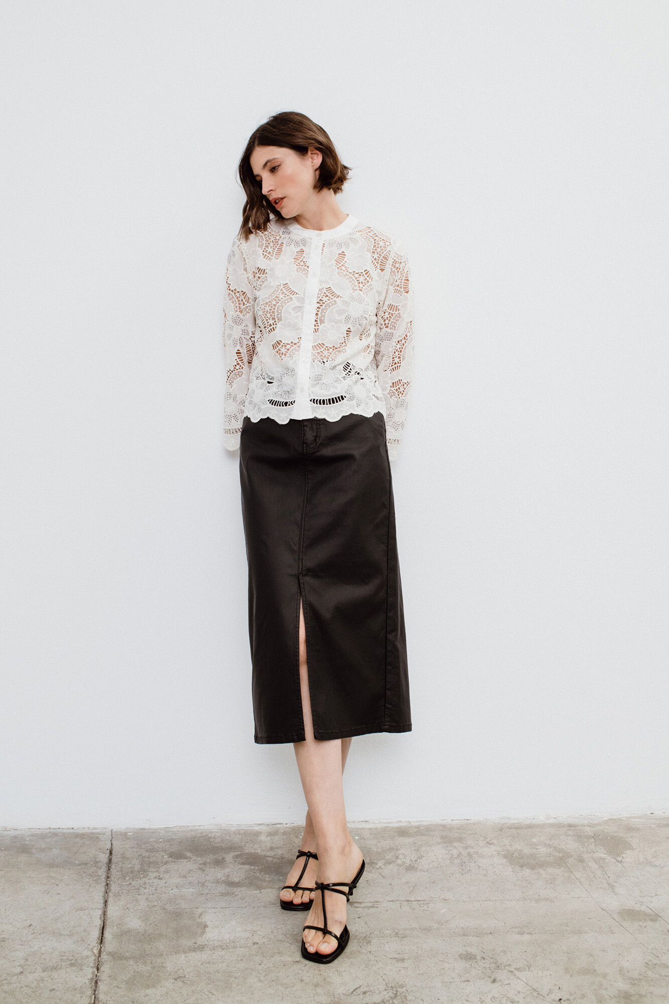 Object Falda tubo encerada