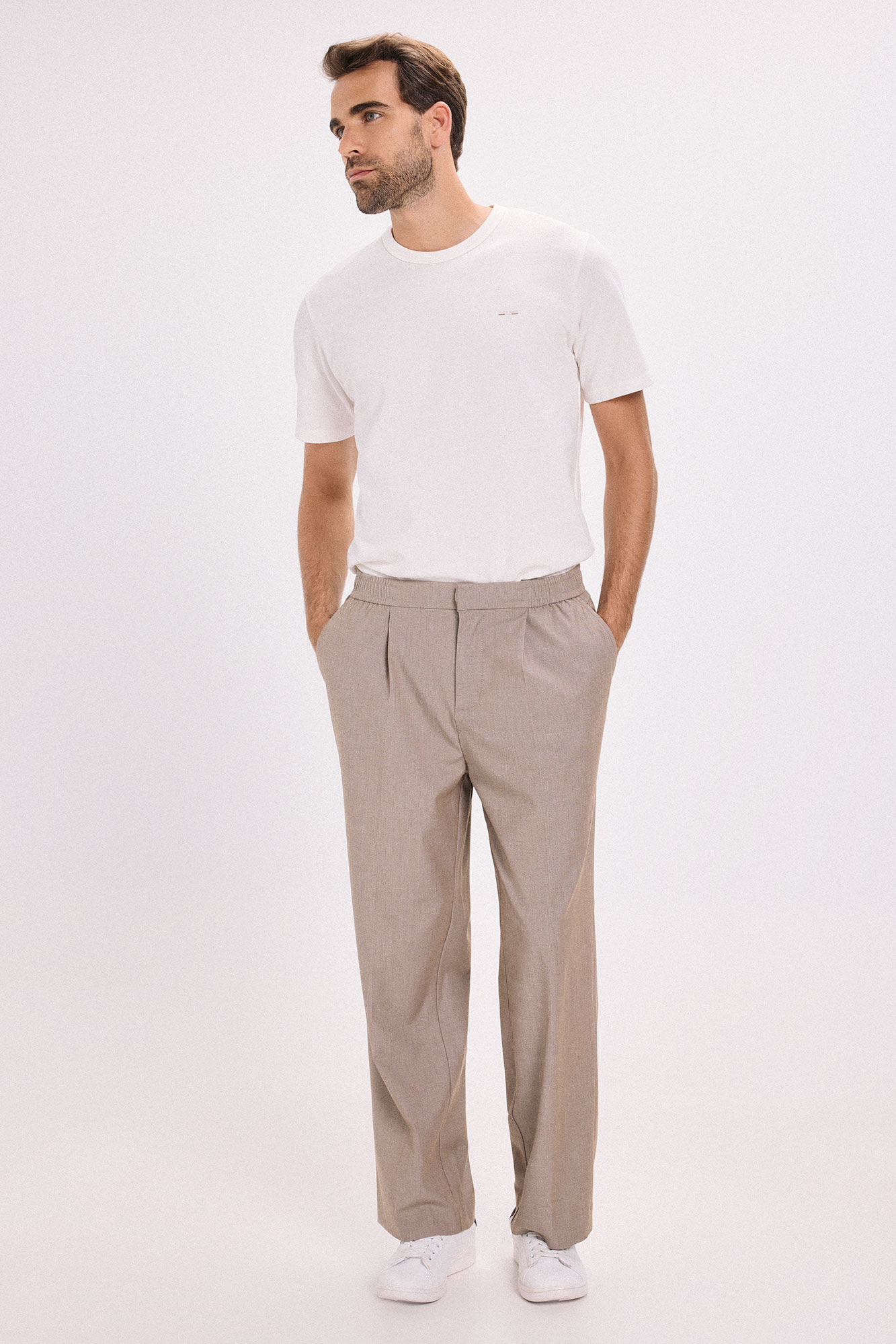 Jack & Jones Pantal&oacute;n wide fit pinzas