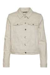 Vero Moda Jaqueta jeans curta Cinzento