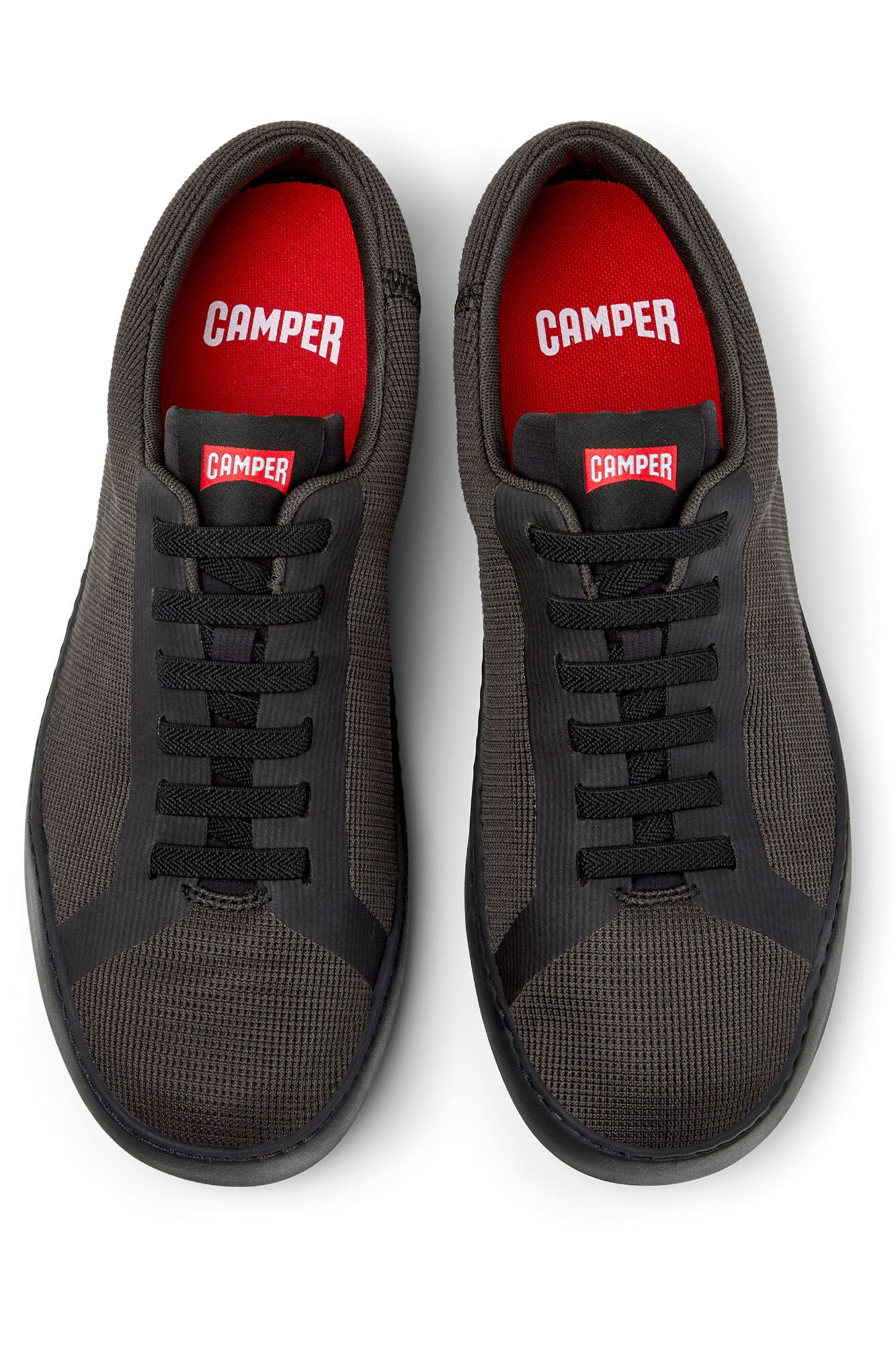 Camper Sapatilhas t&eacute;cnicas e pele para homem