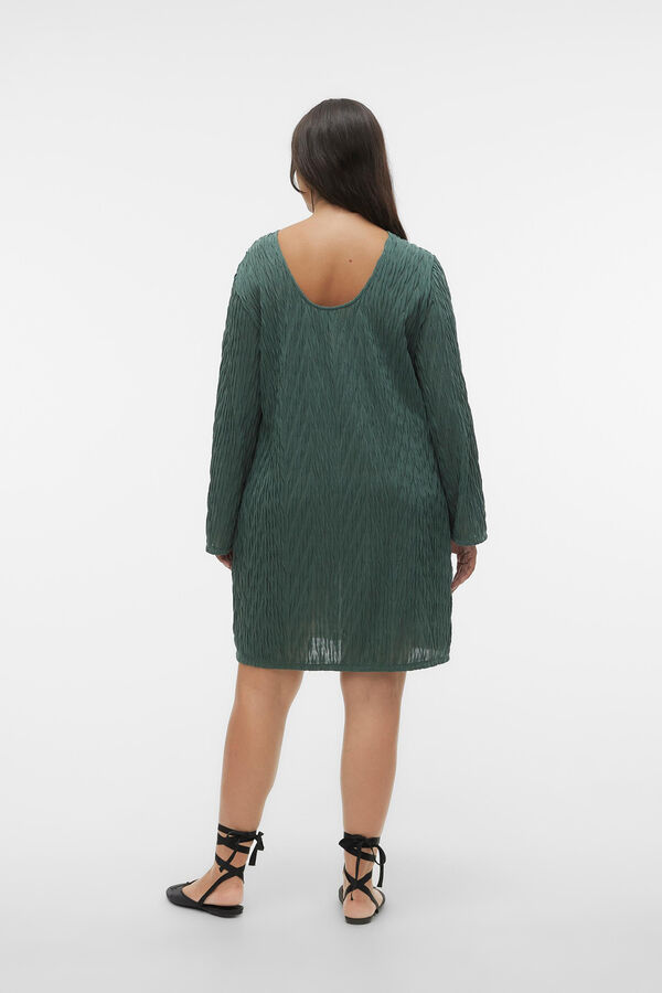 Vero Moda Curve Vestido manga larga Curve Verde