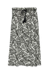 Vero Moda Falda midi estampada Blanco