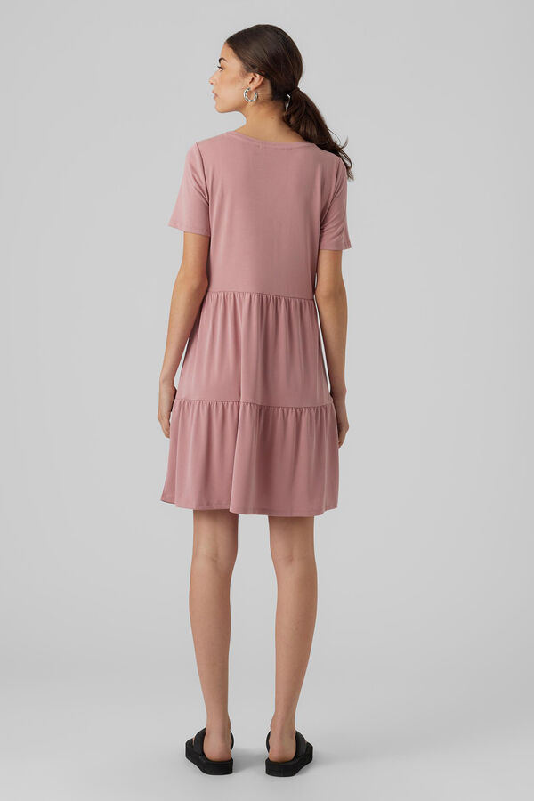 Vero Moda Vestido curto  Roxo